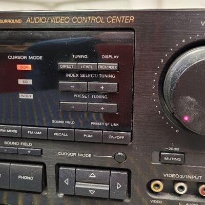 Lot 1248: Vintage SONY FM STEREO RECIEVER STR-AV1070 Control Center 