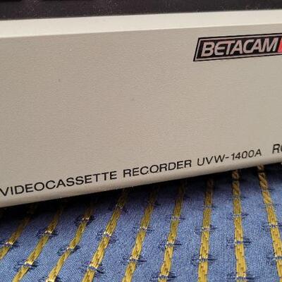 Lot 1249: Vintage SONY BetaCam SP Videocassette UVW-1400A 