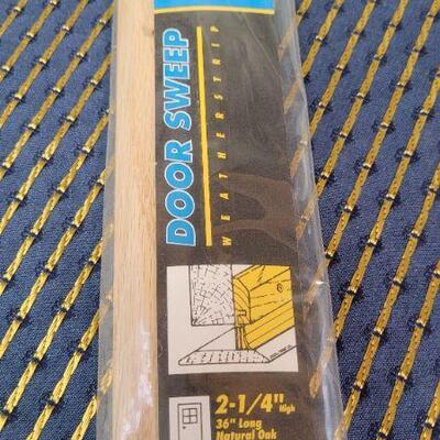 Lot 1255: New 2 1/4" 36" Long Door Sweep