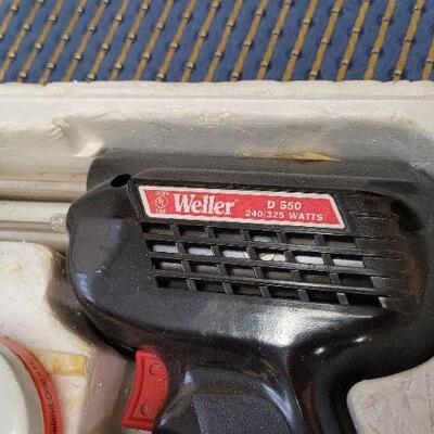 Lot 1262: Vintage WELLER D550 Soldering Gun 