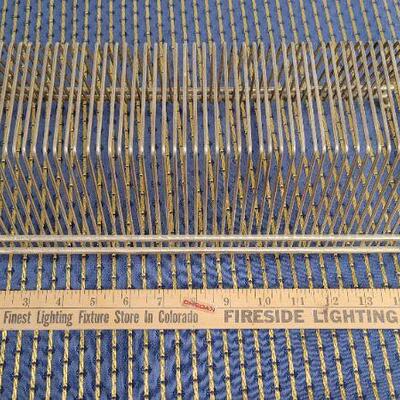 Lot 1280: Vintage Rack Organizer w/ Wood Handles 