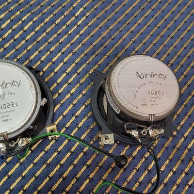 Lot 1305: (2) Vintage INFINITY 4022i Reference Speakers 