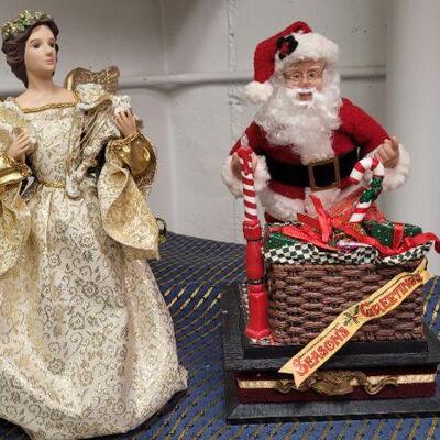 Lot 1328: (2) Christmas Spirit Collectibles 