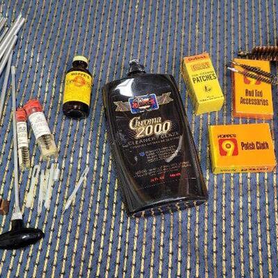 Lot 1335: Assorted Pre Owned Gun Cleaning Tools 