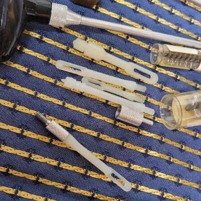 Lot 1335: Assorted Pre Owned Gun Cleaning Tools 