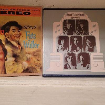 Lot 1339: (4) Assorted Vintage Reel to Reel Music Tapes 