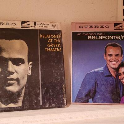 Lot 1340: (4) Assorted Vintage Reel to Reel Music Tapes 