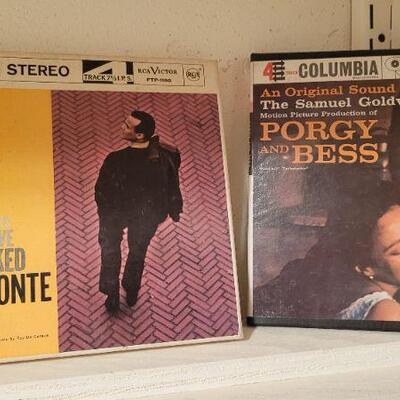 Lot 1341: (4) Assorted Vintage Reel to Reel Music Tapes 
