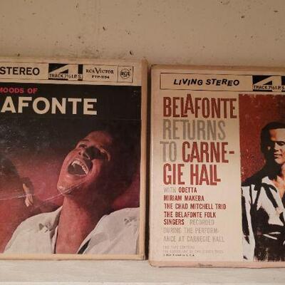 Lot 1341: (4) Assorted Vintage Reel to Reel Music Tapes 