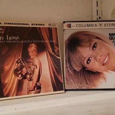 Lot 1343: (4) Assorted Vintage Reel to Reel Music Tapes 