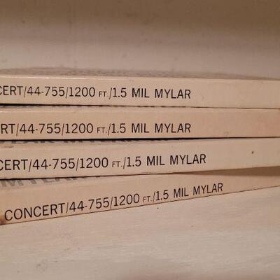 Lot 1346: (4) UNUSED? Unmarked Reel to Reel Music Tapes 
