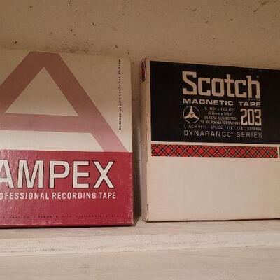 Lot 1347: (4) Assorted Pre Recorded Reel to Reel Music Tapes 