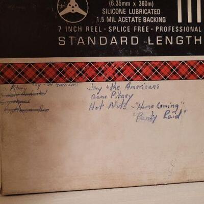 Lot 1352: (4) Assorted Vintage Pre Recorded Reel to Reel Music Tapes 