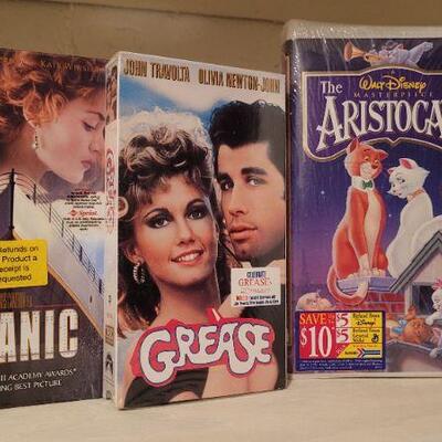 Lot 1354: Assorted NEW VHS Tapes 
