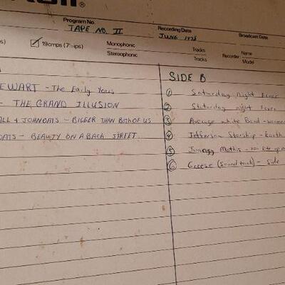 Lot 1359: (2) Vintage Pre Recorded Reel to Reel Music Tapes 