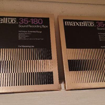 Lot 1360: (2) Vintage Pre Recorded Reel to Reel Music Tapes 