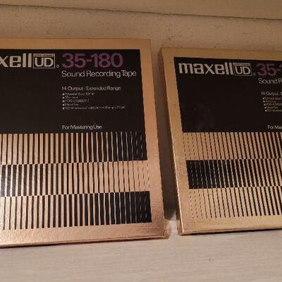 Lot 1361: (2] Vintage Pre Recorded Reel to Reel Music Tapes 