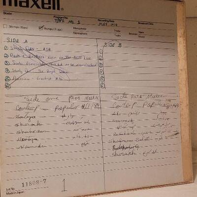 Lot 1361: (2] Vintage Pre Recorded Reel to Reel Music Tapes 