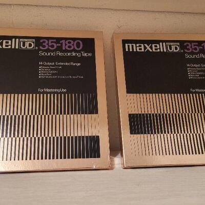 Lot 1362: (2) Vintage Pre Recorded Reel to Reel Music Tapes 