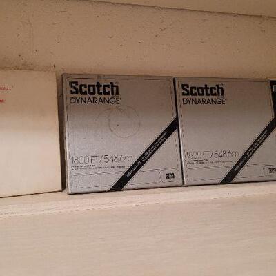 Lot 1363: (4) Assorted Vintage Pre Recorded Reel to Reel Music Tapes 