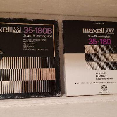Lot 1366: (2) Assorted Vintage Pre Recorded Reel to Reel Music Tapes 