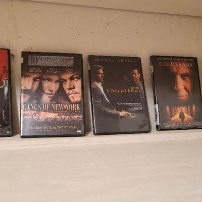 Lot 1368: Assorted Previously Viewed DVD Movies 