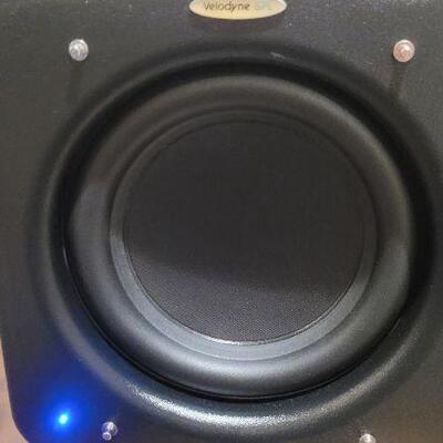 Lot 1373: VELODYNE SPL Series II Subwoofer Surround System