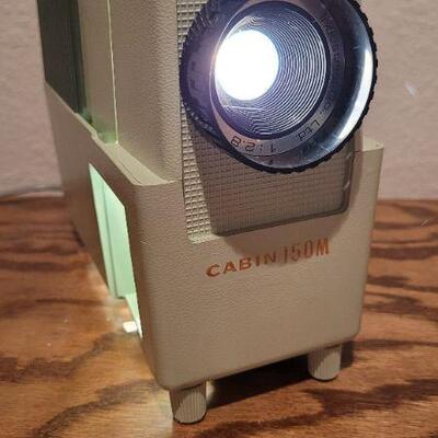 Lot 1381: Vintage CABIN 150mm Projector TESTED A+