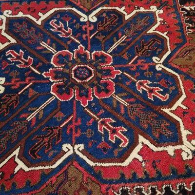 Lot 1383: Vintage Large Persian Rug Origin: Heriz - Iran 12'8" Ã— 10' 3"