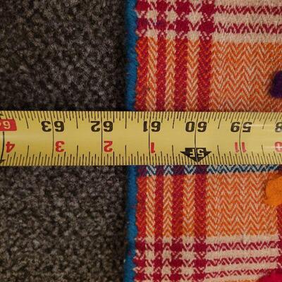 Lot 1392: Woven Multicolored Rug