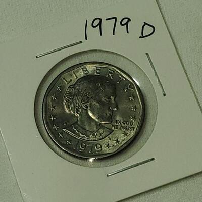 1979 D Susan B Anthony 