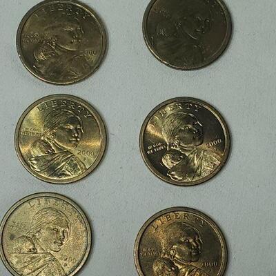 2000 P Dollar Coins