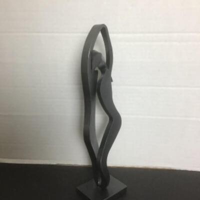 S - 1176 Signed & Numbered Abstract Metal Sculpture by Boris Kramer 