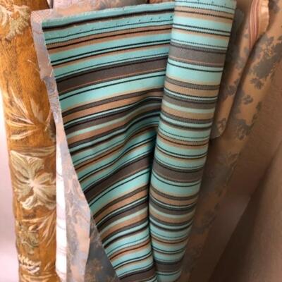 Lot 83. Six bolts of various style fabric--WAS $65â€“NOW $32.50