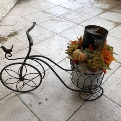 Lot 131. Bicycle plant stand--WAS $45â€“NOW $22.50