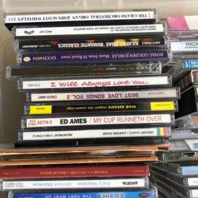 Lot 136. Approximately 55 CDs--WAS $50â€“NOW $25