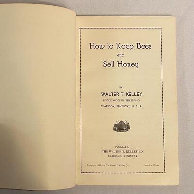 Lot 12 - Vintage Beekeeping Tools and Books 
