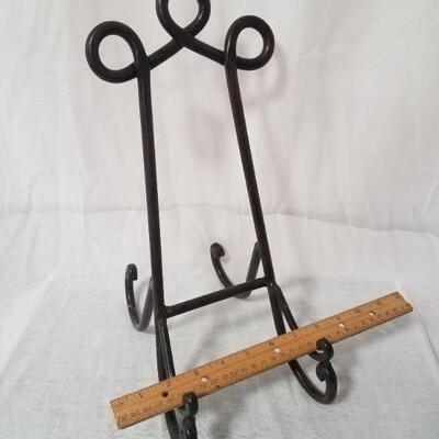 Hand wrought Metal easel