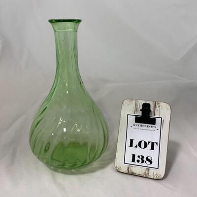 .138. VINTAGE | Spiral Vase | Anchor Hocking