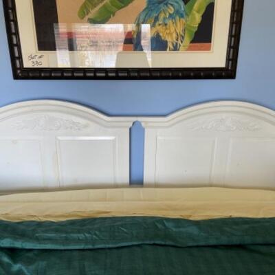 G289  King Or Two Twin White  Headboard(s) 