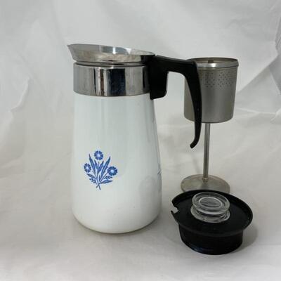 .144. VINTAGE | Corningware | 9 cup Percolator 
