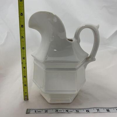 .145. VINTAGE | Royal Haegar | White Pitcher