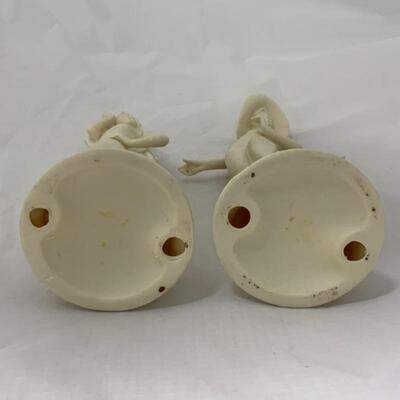 .146. VINTAGE | Two Bisque Beauties | Statues