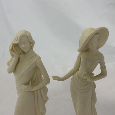 .146. VINTAGE | Two Bisque Beauties | Statues