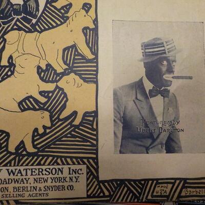 1926,1932 Folio's Animal Crackers, Rain and The Song has Ended".