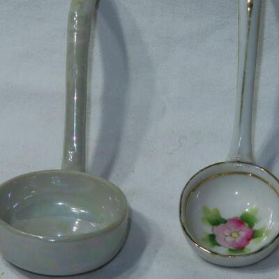 Vintage condiment spoons