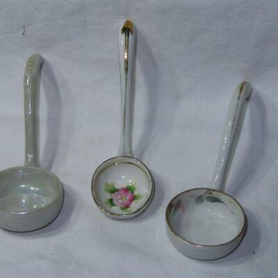 Vintage condiment spoons