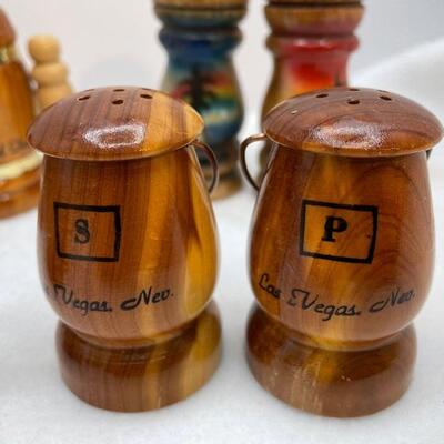 Various Salt and Pepper Shakers