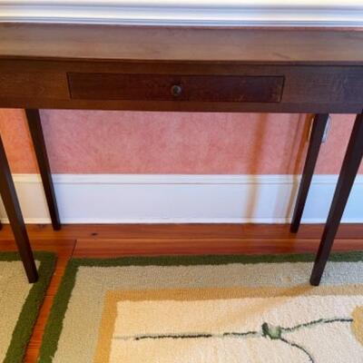D302 Mahogany Single Drawer Console Table 