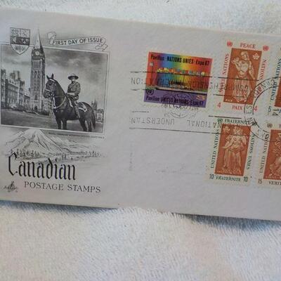 1969 -2- First day of issue Covers of Canadian Stamps".
